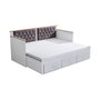Hanah Home Alacati Cama de día - Blanco y Antracita